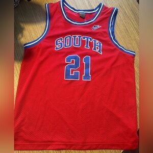 Size XL Vintage Nike Supreme Court South Basketball Jersey